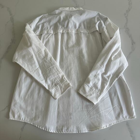 G.H. Bass & Co. Button Down Shirt White Big & Tall XXL UPF 50 - Picture 9 of 12